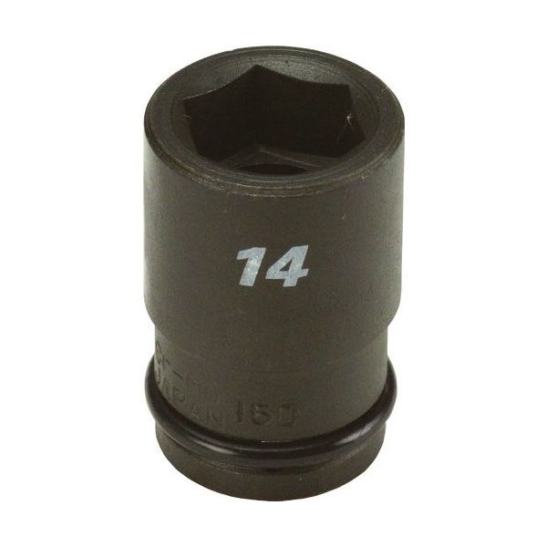 フラッシュツール FPC インパクト セミロング ソケット 差込角9.5mm 対辺22mm 7/8 3/8WA-22 1個 146-6867（直送品）