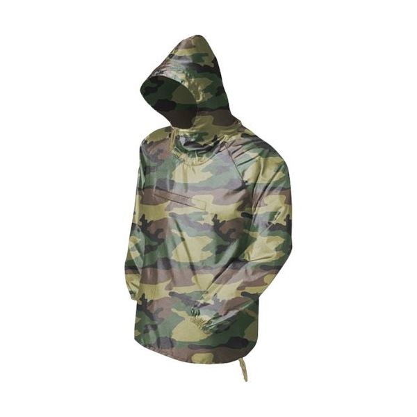 トオケミ 迷彩ヤッケ グリーン 301-CM GREEN L 1着 250-6154（直送品）