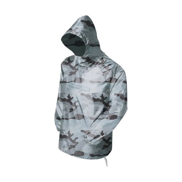 トオケミ 迷彩ヤッケ グレー 301-CM GRAY L 1着 250-6176（直送品）