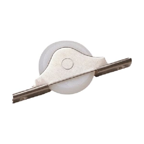 ヨコヅナ 普及品V戸車ステン枠ジュラコン(R)車 42mm V FDS-0429 1個 152-3866（直送品）