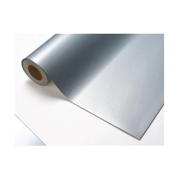 中川ケミカル カッティングシート HLー82ヘアライン銀消 980mm×10M CS980HL8210 1巻 425-2833（直送品）