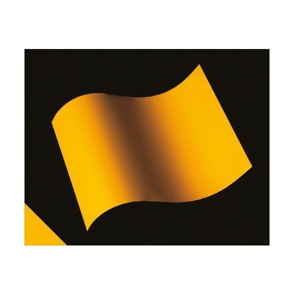 中川ケミカル カッティングシートA4版CL163反射黄 CL163A4 1枚 425-0187（直送品）