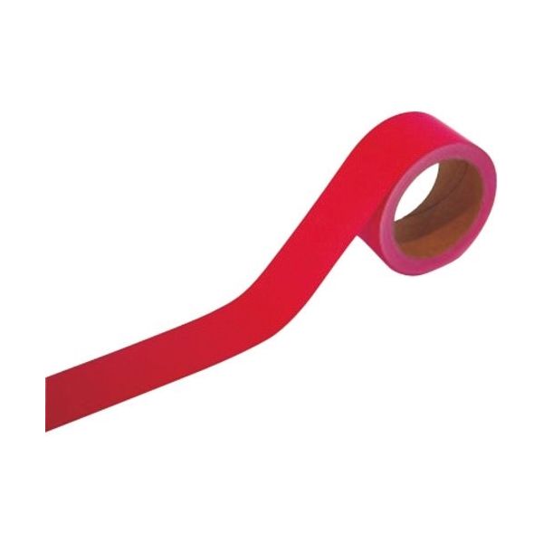 中川ケミカル ラインテープS 赤NO.136 CSLINETAPES136 1巻 424-9955（直送品）