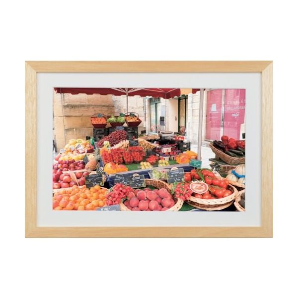 ケンコー・トキナー ケンコー 1250209 木製額縁 NEWガーデン W6切 ナチュラル MNGAーW6ーNA 1枚 414-1025（直送品）