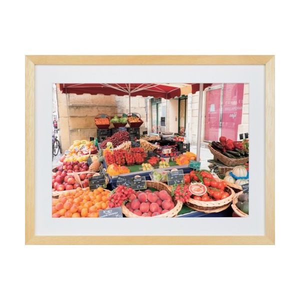 ケンコー・トキナー ケンコー 1250211 木製額縁 NEWガーデン W4切 ナチュラル MNGAーW4ーNA 1枚 414-1026（直送品）