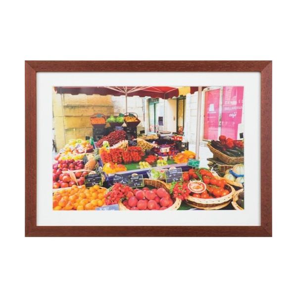 ケンコー・トキナー ケンコー 1250216 木製額縁 NEWガーデン W6切 ブラウン MNGAーW6ーBR 1枚 414-1081（直送品）