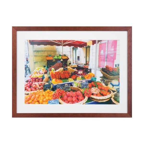 ケンコー・トキナー ケンコー 1250218 木製額縁 NEWガーデン W4切 ブラウン MNGAーW4ーBR 1枚 414-2594（直送品）