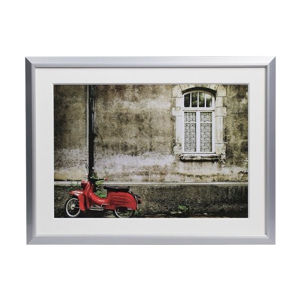 ケンコー・トキナー ケンコー 1250232 アルミ額縁 アタンド A4 シルバー/ホワイト AATーA4ーSW 1枚 414-2601（直送品）