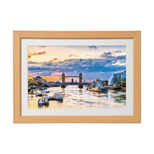 ケンコー・トキナー ケンコー 1250308 木製額縁 コスモス W6切 ナチュラル MCMーW6ーNA 1枚 414-2643（直送品）