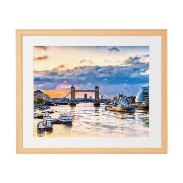 ケンコー・トキナー ケンコー 1250311 木製額縁 コスモス 半切 ナチュラル MCMーHーNA 1枚 414-1070（直送品）