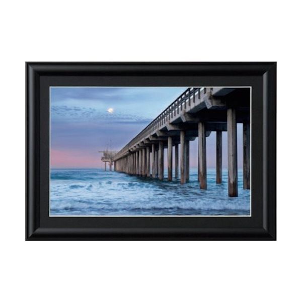 ケンコー・トキナー ケンコー 1250284 アルミ額縁 ルック・マイルド W6切 ブラック ALMーW6ーBK 1枚 414-2635（直送品）