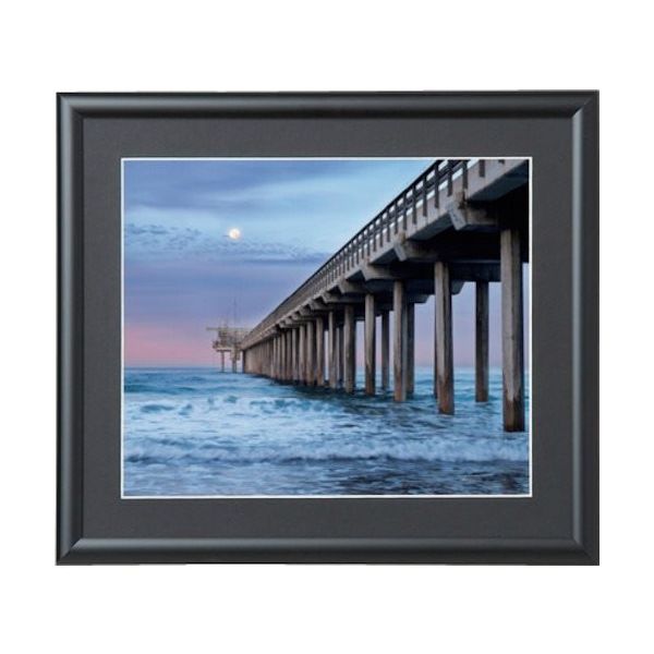 ケンコー・トキナー ケンコー 1250285 アルミ額縁 ルック・マイルド 4切 ブラック ALMー4ーBK 1枚 414-2657（直送品）