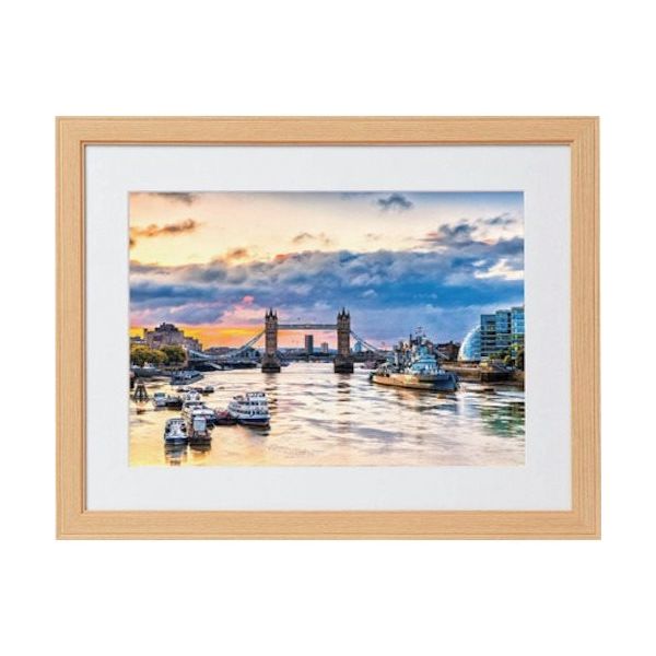 ケンコー・トキナー ケンコー 1250313 木製額縁 コスモス A4 ナチュラル MCMーA4ーNA 1枚 414-2588（直送品）