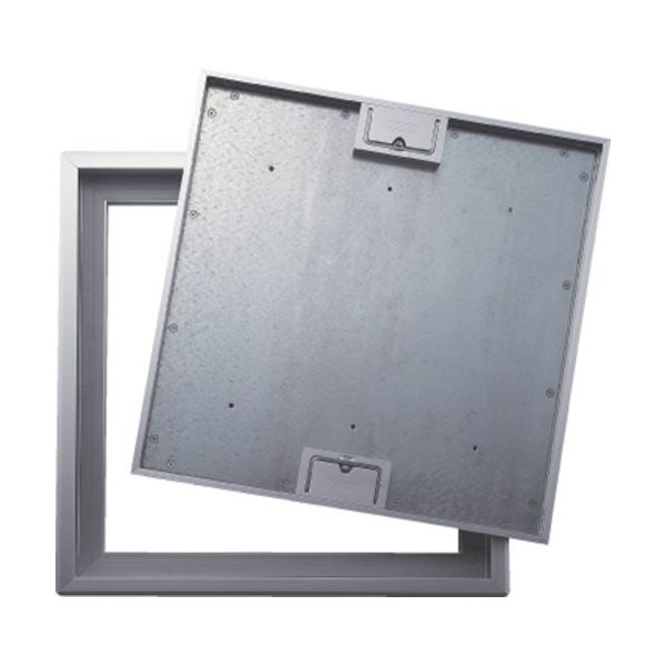 ダイケン 床点検口アンダーハッチ 626×626 取手簡易ロック アルミ額縁枠 FAF60 1台 849-3627（直送品）