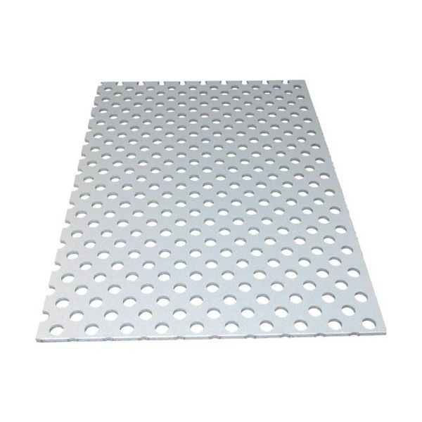 アルインコ アルミ複合板パンチ 3X2000X1000 シルバー CG120P-21 1枚 124-3631（直送品）