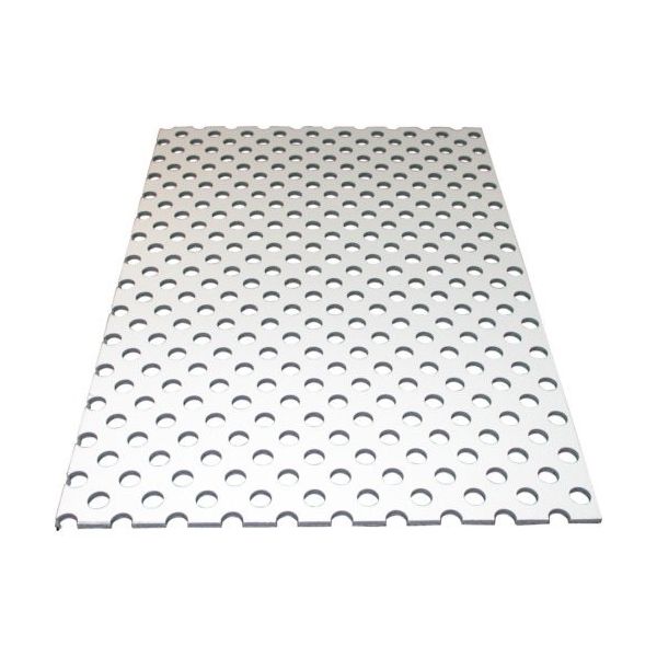 アルインコ アルミ複合板パンチ 3X2000X1000 アイボリー CG120P-01 1枚 124-3654（直送品）