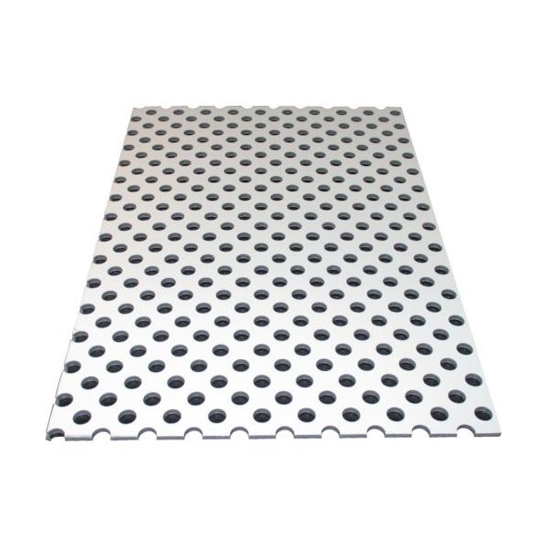 アルインコ アルミ複合板パンチ 3X910X910 アイボリー CG99P-01 1枚 849-4038（直送品）