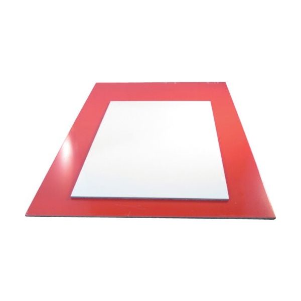 アルインコ アルミ複合板 3X910X910 アイボリ CG991-01 1枚 849-4028（直送品）