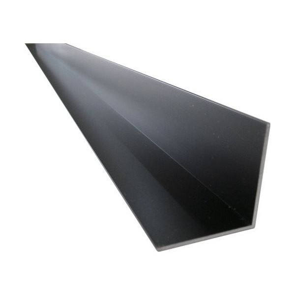 アルインコ アルミ等辺アングル 20X20X1.5T ブラック 4m FA109K 1本 849-4129（直送品）