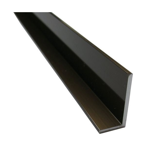 アルインコ アルミ不等辺アングル 50x25x3.0ブロンズ 4m FA143B 1本 849-4247（直送品）