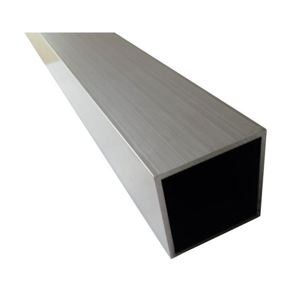 アルインコ アルミ角パイプ 15X15X1.2 生地 4m FB102N 1本 849-4390（直送品）