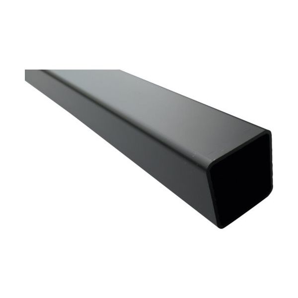 アルインコ アルミ角パイプ角R3付 25X25X1.2 ブラック 4m FB106K 1本 849-4413（直送品）