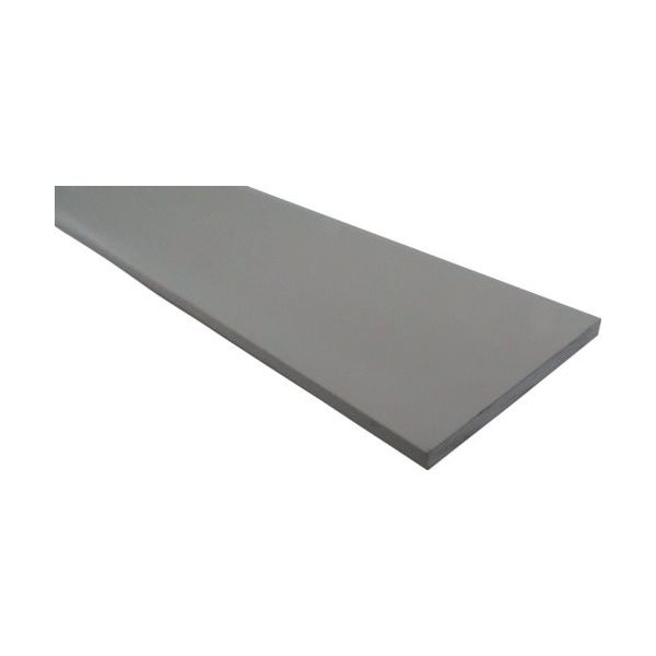 アルインコ アルミフラットバー 20X2.0 ホワイト 4m FD130W 1本 849-4828（直送品）