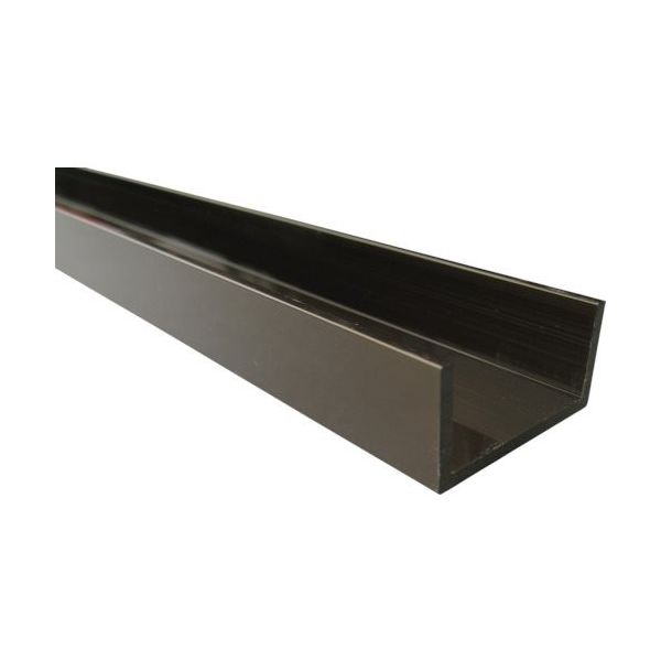 アルインコ アルミチャンネル 60X30X3.0 ブロンズ 4m FE110B 1本 849-4948（直送品）
