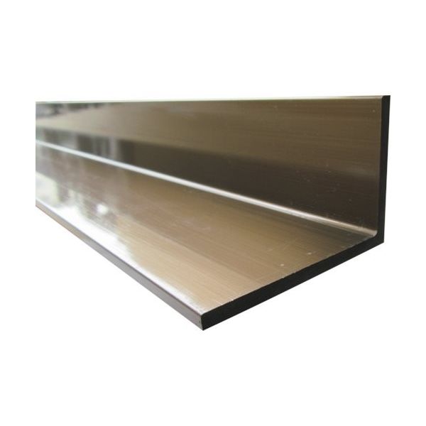 アルインコ アルミ不等辺アングル 10X30X1.5 ブロンズ艶消し 4m FA257B 1本 849-4351（直送品）