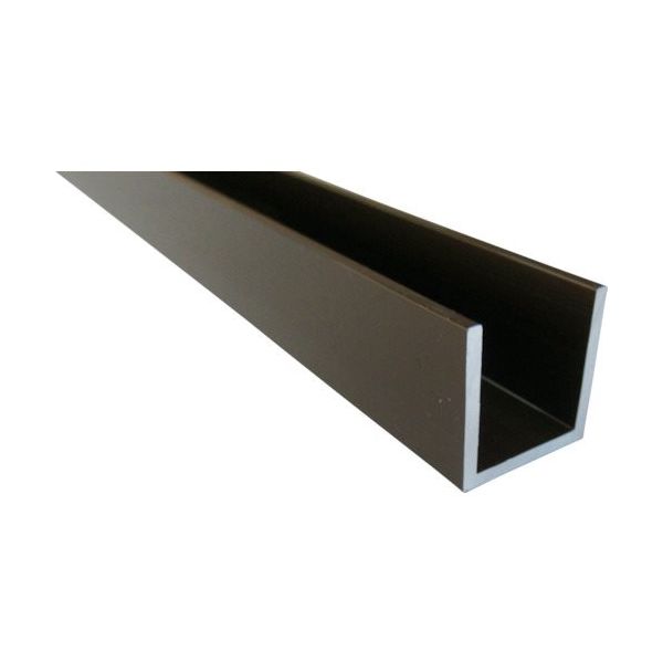 アルインコ アルミチャンネル 30x15x2.0ブロンズ 2m HP501B 1本 849-5361（直送品）