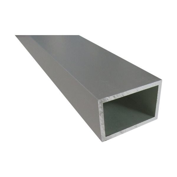 アルインコ アルミモール角パイプ 15X25X1.5 シルバー 1m FM173S 1本 849-5105（直送品）