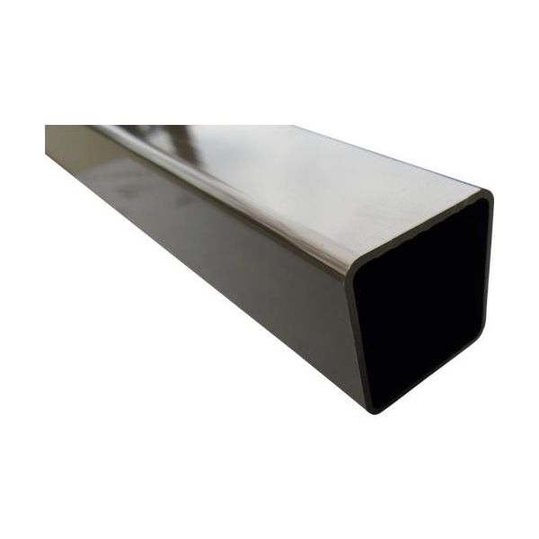 アルインコ アルミ角パイプ角R3付 25X25X1.2 ブロンズ 3.65m FB106BS 1本 849-4412（直送品）