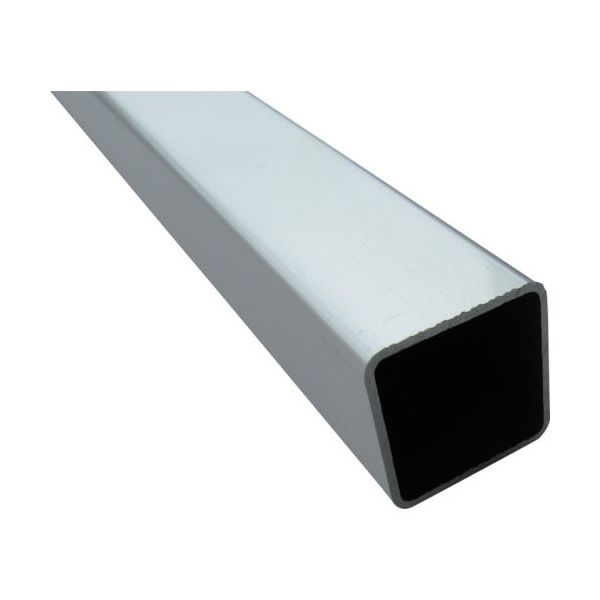 アルインコ アルミ角パイプ角R3付 25X25X1.2 シルバー 3.65m FB106SS 1本 849-4417（直送品）