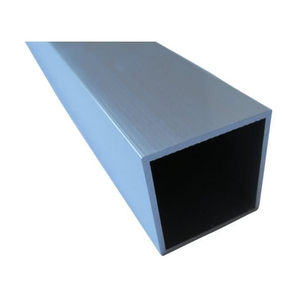 アルインコ アルミ角パイプ 25X25X1.5 シルバー 3.65m FB107SS 1本 849-4424（直送品）