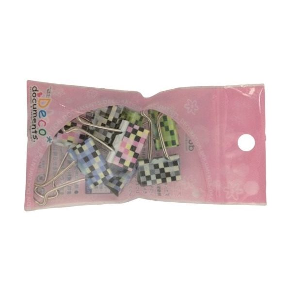 サンケーキコム サンケー デコドキュメンツWクリップモザイキューブ(中)8個 DDB-MC2P 1セット(40個:8個×5パック)（直送品）