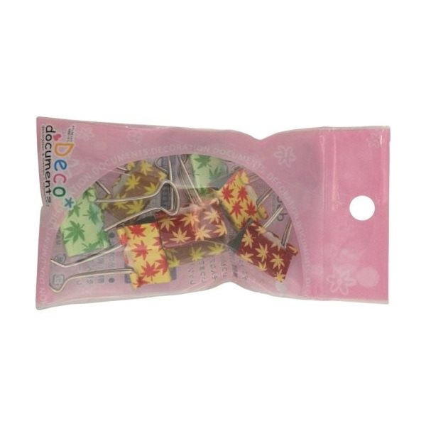 サンケーキコム サンケー デコドキュメンツWクリップあきかほり(中)8個 DDB-AK2P 1セット(40個:8個×5パック)（直送品）