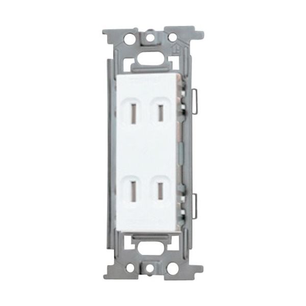 東芝ライテック 東芝 扉付ダブルコンセント NDG2122SWW 1個 412-4711（直送品）