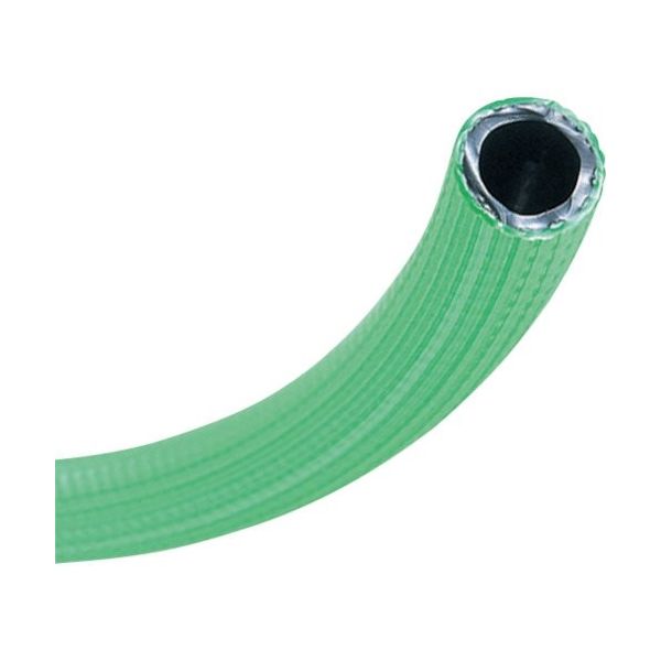 TOYOX 農業・漁業・土木等 屋外給水・散水用耐圧ホース デリバーホース 内径25mm×外径33.5mm 長さ35m Wー25ー35 1巻（直送品）