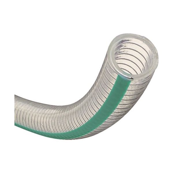 トヨックス 食品用耐熱・耐圧ホース トヨフーズSホース 内径100mm×外径118mm 長さ2m TFSー100ー2 1巻 351-5477（直送品）