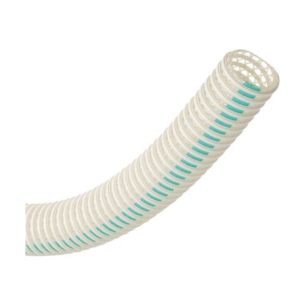 TOYOX 各種食品・飲料水等の搬送用耐圧ホース ハイブリッドトヨフーズNホース 内径50.8mm×外径64.5mm 長さ15m HTFNー（直送品）