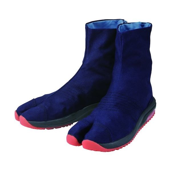 丸五 エアージョグV(6枚馳) 藍 24.5 AIRJOG6V-N-245 1足 363-8635（直送品）