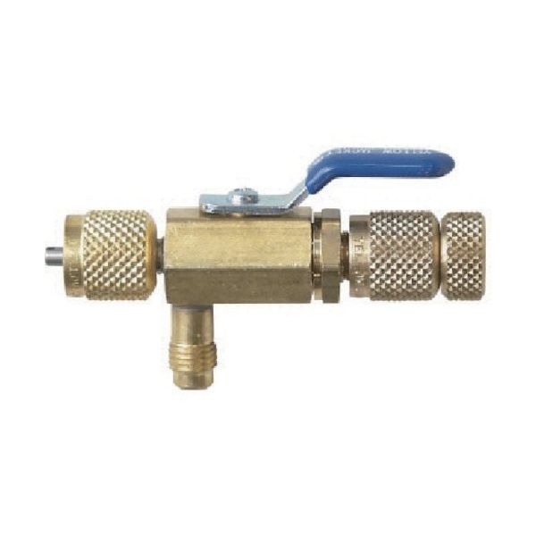 アサダ Asada 1/4 クイックチャージングバルブA Y18975 1個 852-1074（直送品）