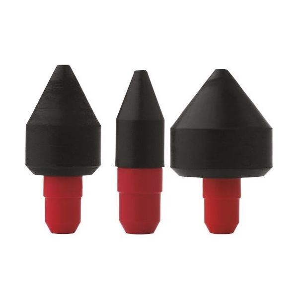 セインジャパン CEJN シリーズ208 エア・フルードガン ラバーチップノズル 3サイズセット 11-208-9960 1個（直送品）