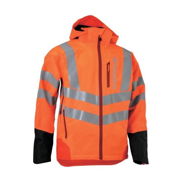 ハスクバーナ・ゼノア ハスクバーナ レインジャケットハイビズ テクニカルXS 42 597662642 1着 404-2642（直送品）