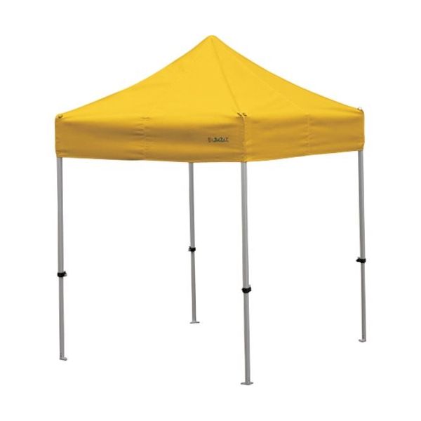 さくらコーポレーション さくら かんたんてんと 1.8m×1.8mスチール&アルミ複合フレーム 黄 KA/1W-Y 1台 338-1370（直送品）