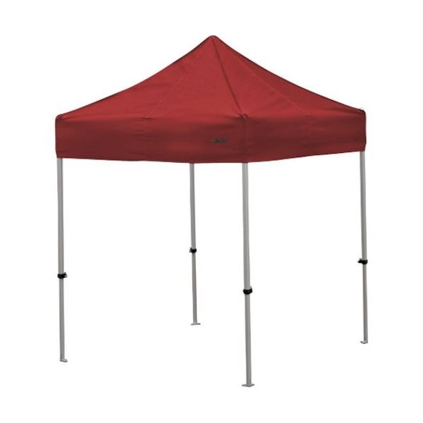 さくらコーポレーション さくら かんたんてんと 1.8m×1.8mスチール&アルミ複合フレーム 赤 KA/1W-R 1台 338-1945（直送品）