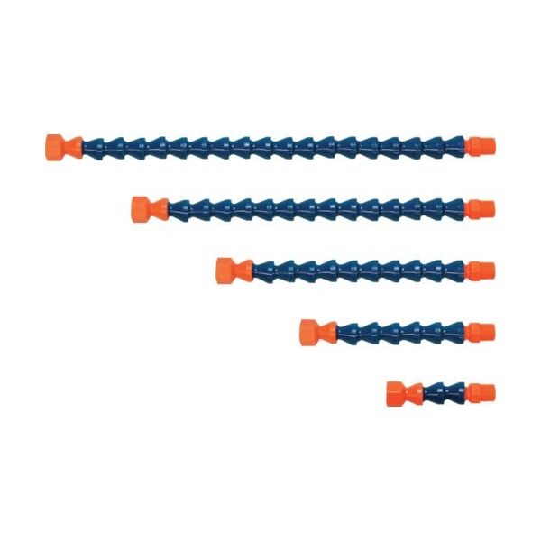 フレックス継手 FTシリーズ POM樹脂製 ネジ1/4オス×1/4メス 全長135mm FT1/4MX1/4F135-6POM 1個（直送品）