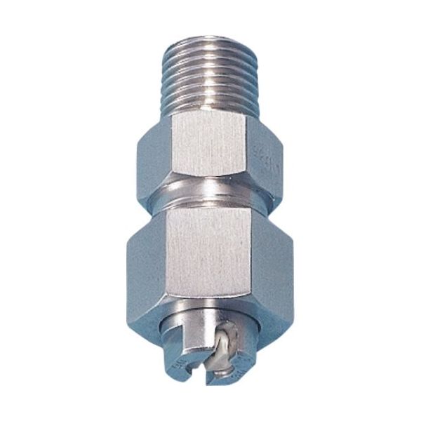 いけうち 三組形標準扇形ノズル Vシリーズ ステンレス鋼303製 1/4オス 80° 1/4M V 8003 S303 1個（直送品）