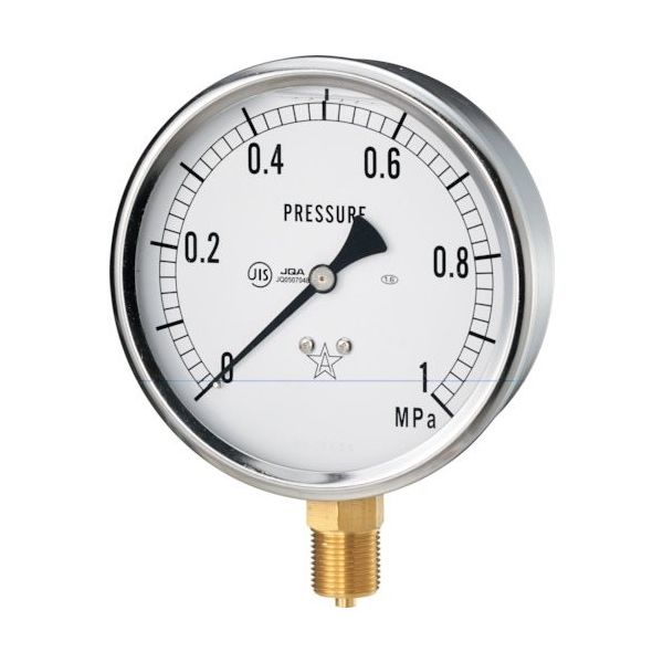 右下精器製造 右下 グリセリン入圧力計 GLT-41-0.16MPA 1個 333-7947（直送品）