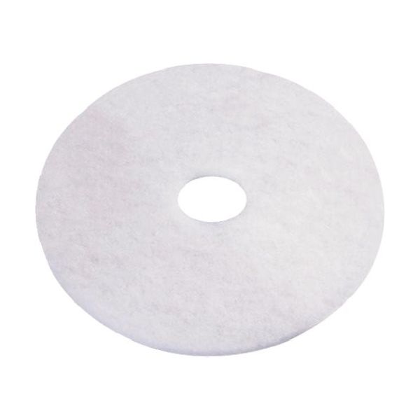 ニルフィスクアドバンス ニルフィスク ECOパッド 白 20インチ 505MM (5枚組) 10001960 1箱(5枚) 256-6220（直送品）